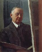 Felix Vallotton Self-Portrait oil on canvas